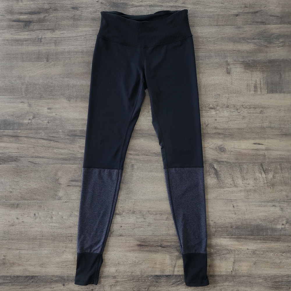Zella Leggings Black Gray Women's Medium Z By Zella